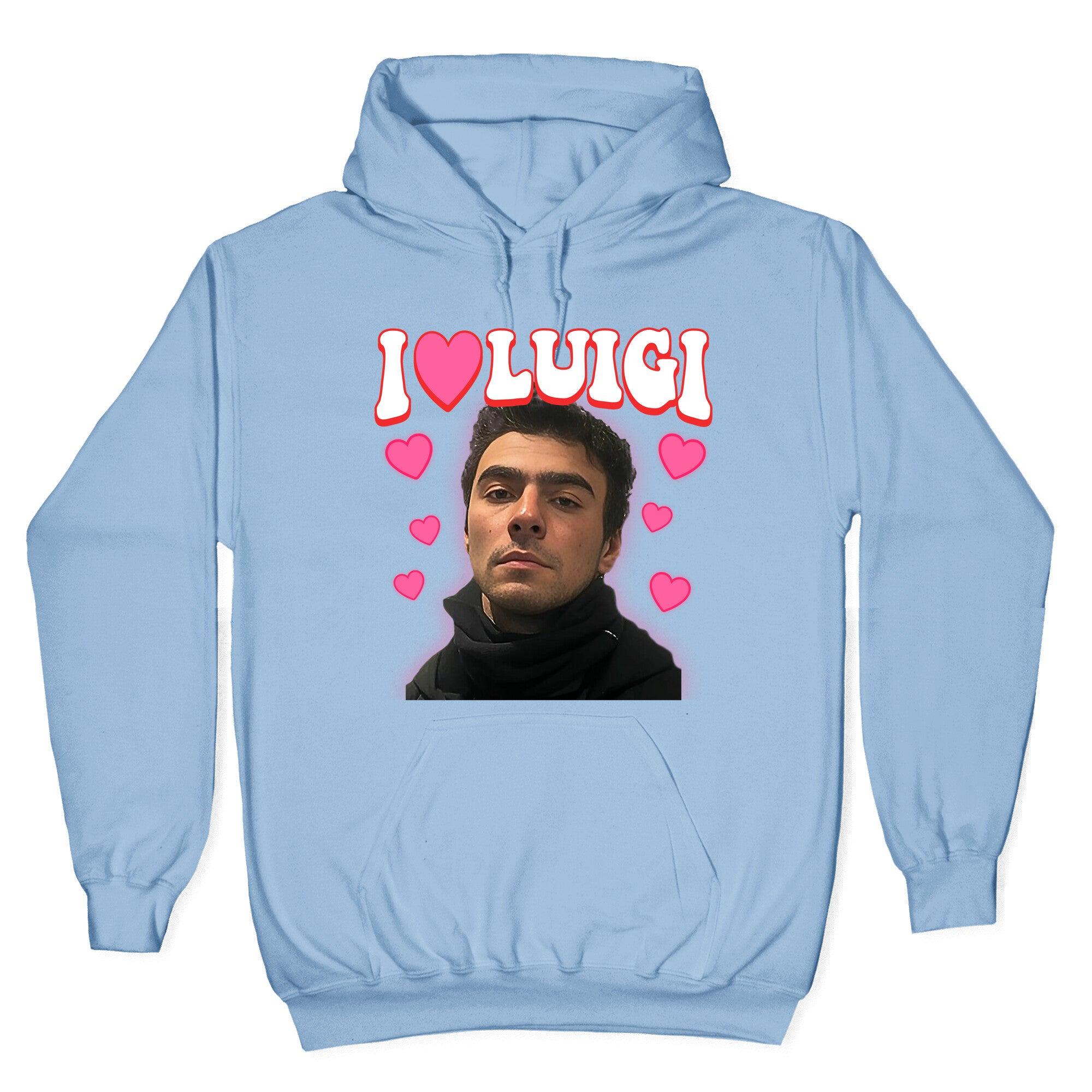 I Love Luigi Mangione Hoodie